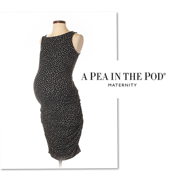 A Pea in the Pod Dresses & Skirts - A pea in the pod black white maternity dress SZ S A Pea in the Pod Dresses & Skirts - A pea in the pod black white maternity dress SZ S